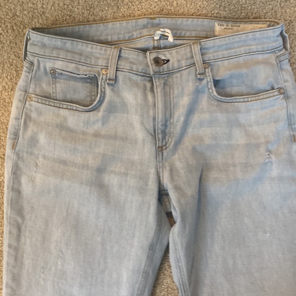 Rag and Bone Dre low rise distressed jeans - Picture 3 of 13